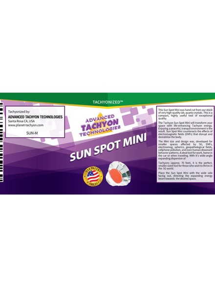 Sun Spot Mini Verpakking Tachyon Nederland ATTI