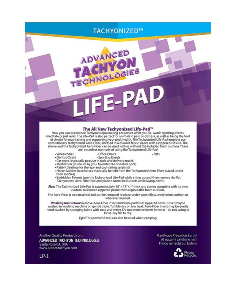 Life Pad Verpakking Tachyon Nederland ATTI