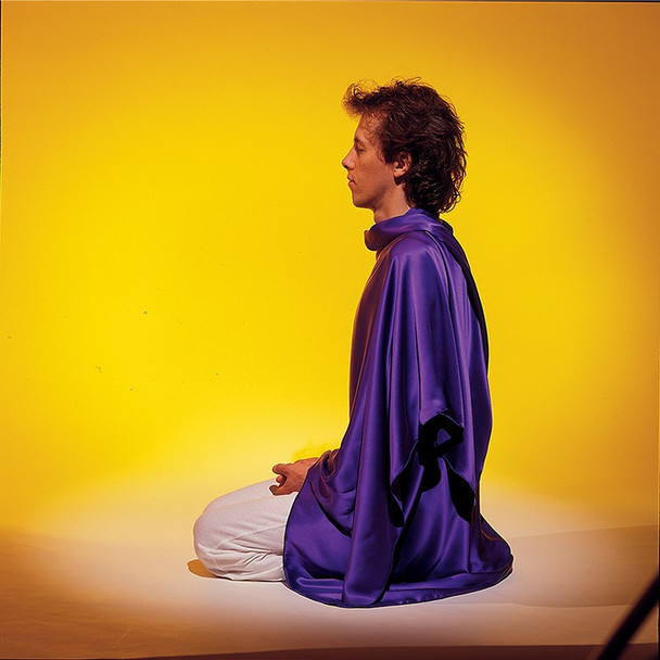 Meditatiedoek zijde paars Tachyon Nederland ATTI